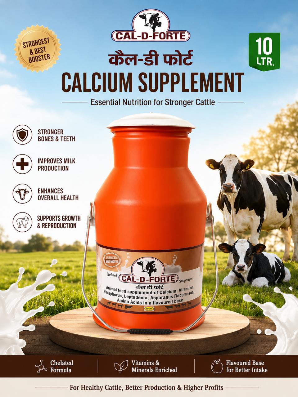Cal-D-Forte cattle calcium supplement